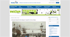 Desktop Screenshot of buzzer.translink.ca